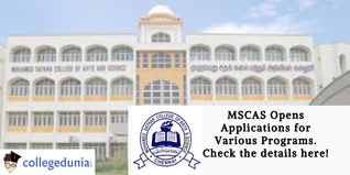 MSCAS Opens Applications for Various Programs. Check the details here!